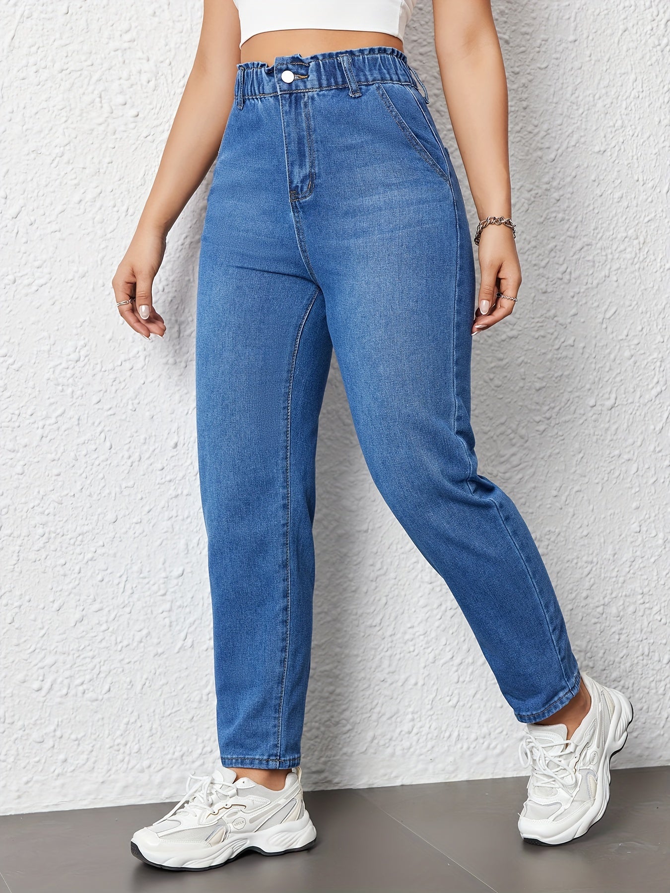 Trending High-Waist Jeans for Women