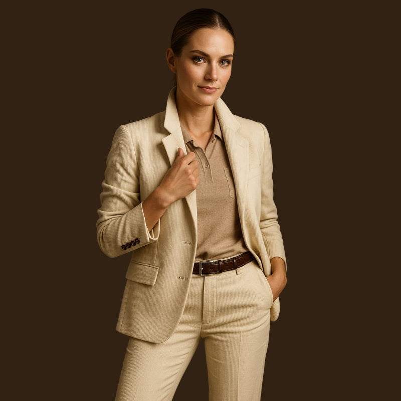 Emily Relaxed Fit Cord Blazer
