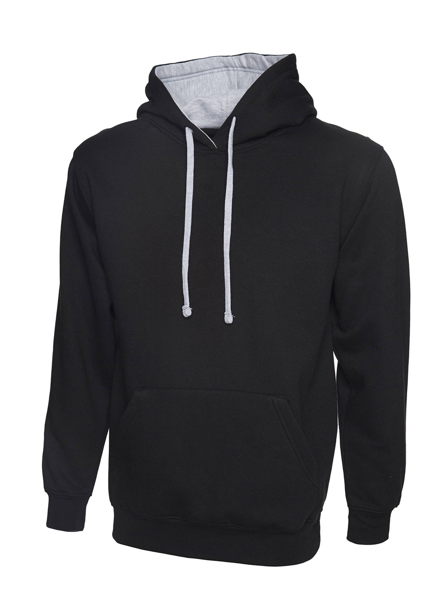 Contrast Hooded Sweatshirt For Women