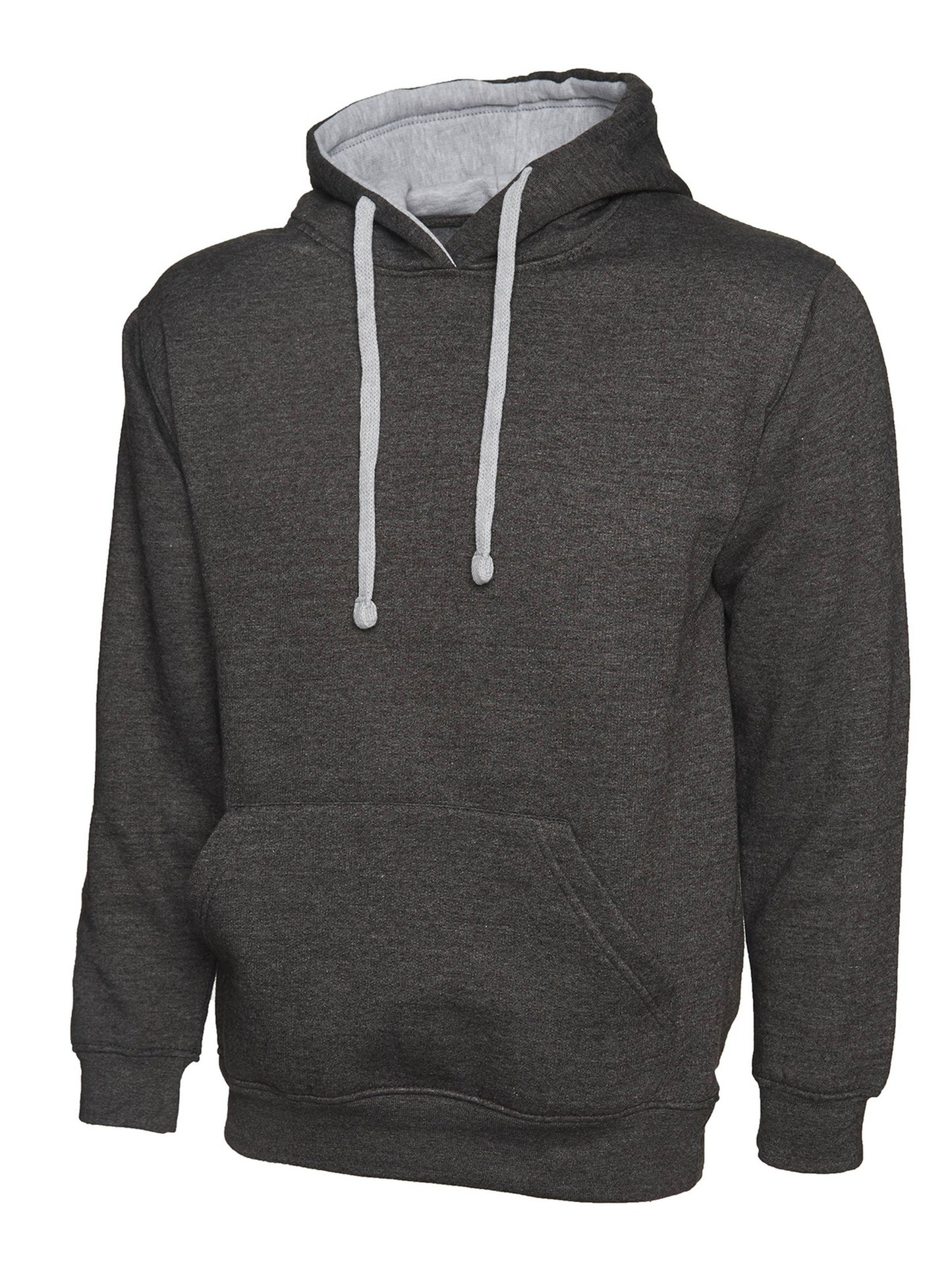 Contrast Hooded Sweatshirt For Women