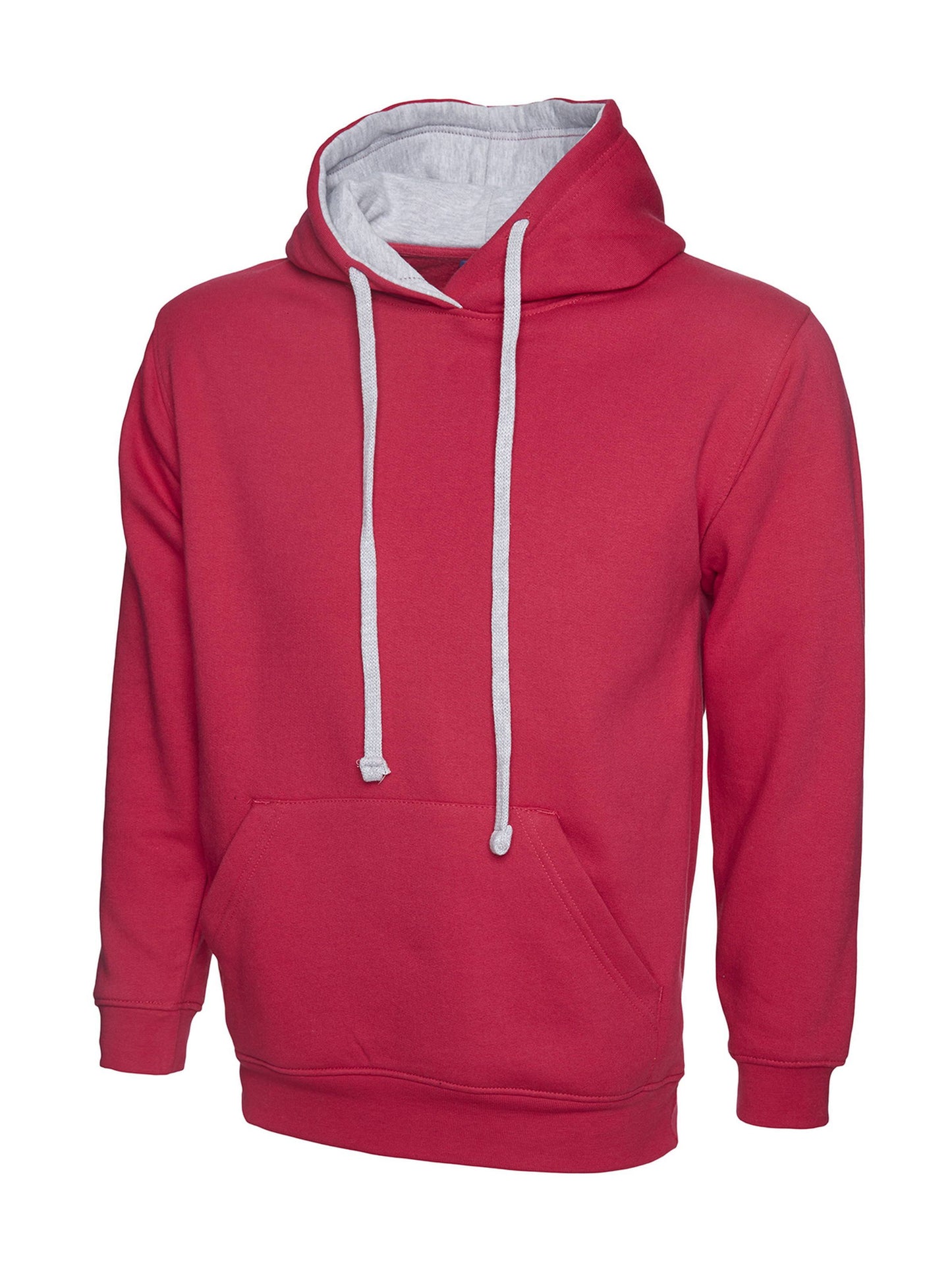 Contrast Hooded Sweatshirt For Women