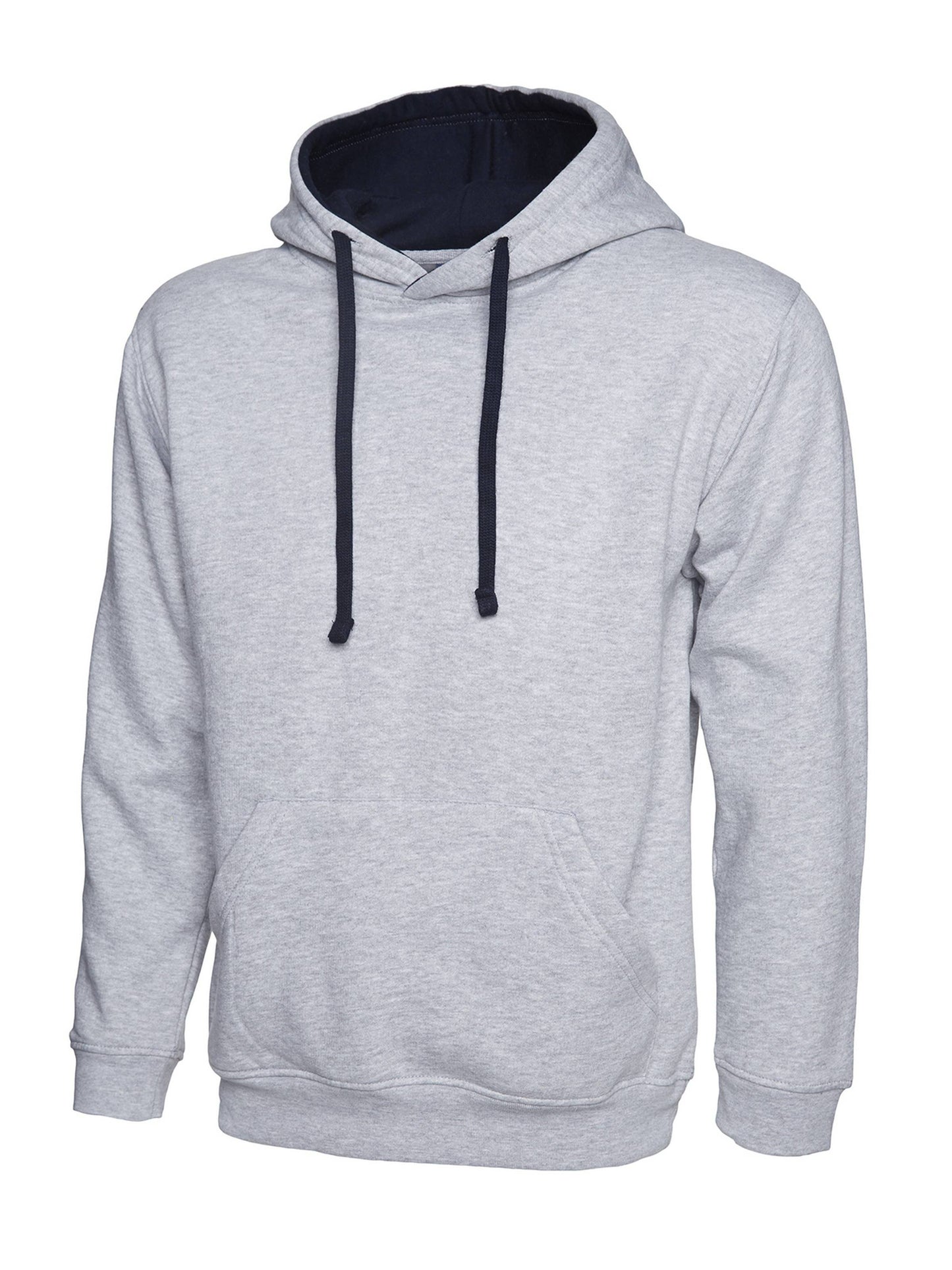 Contrast Hooded Sweatshirt For Women