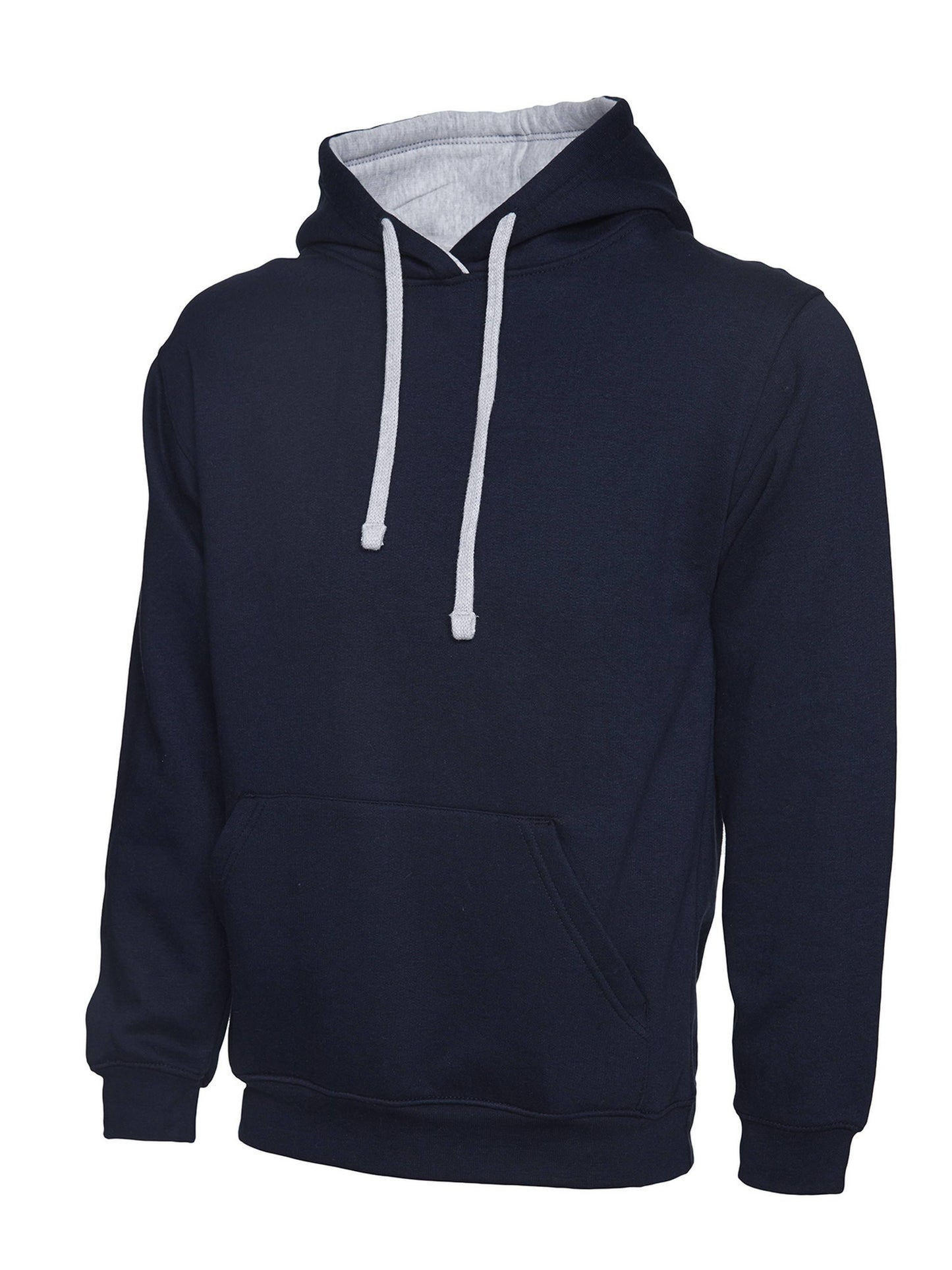 Contrast Hooded Sweatshirt For Women