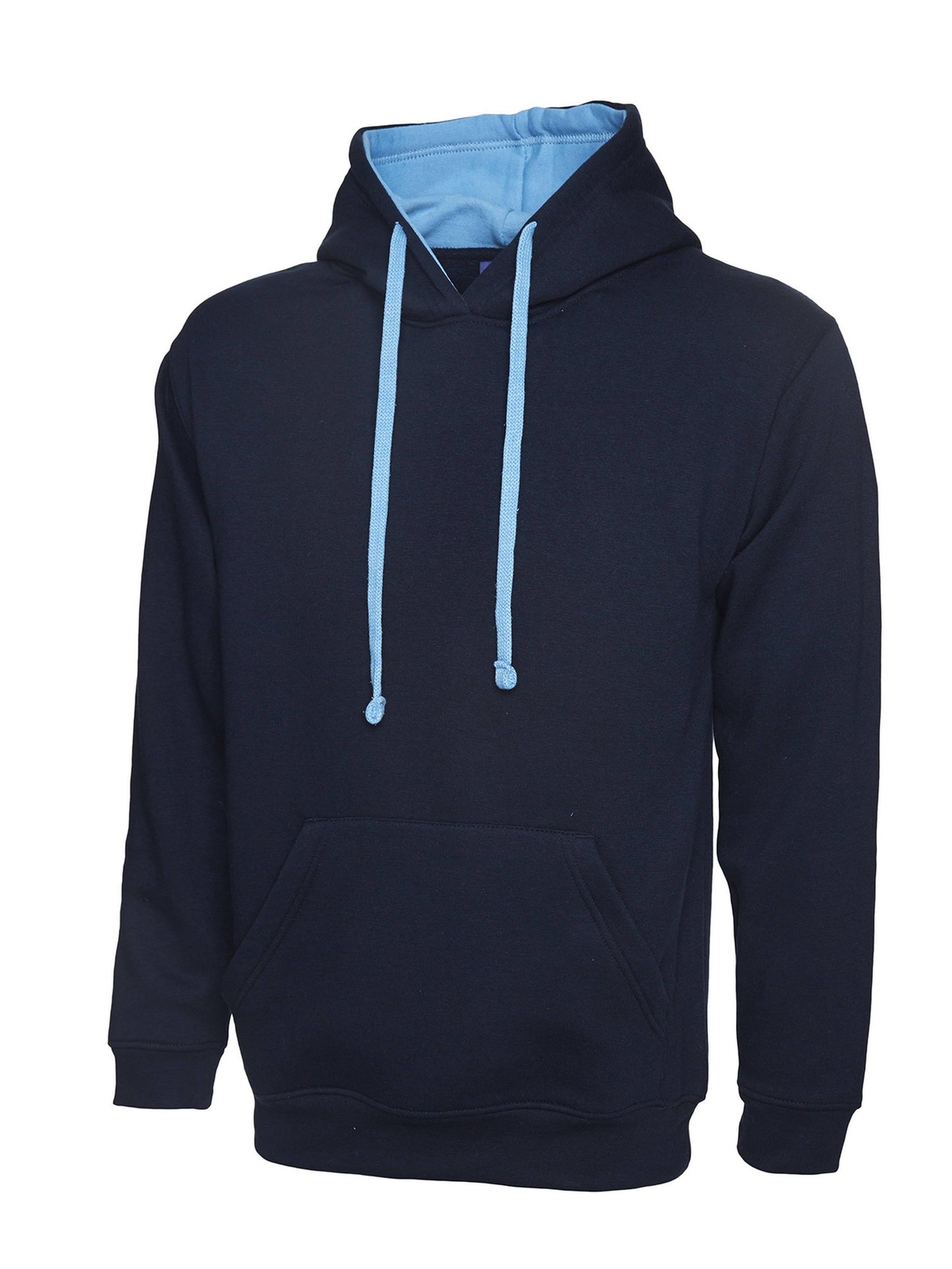 Contrast Hooded Sweatshirt For Women