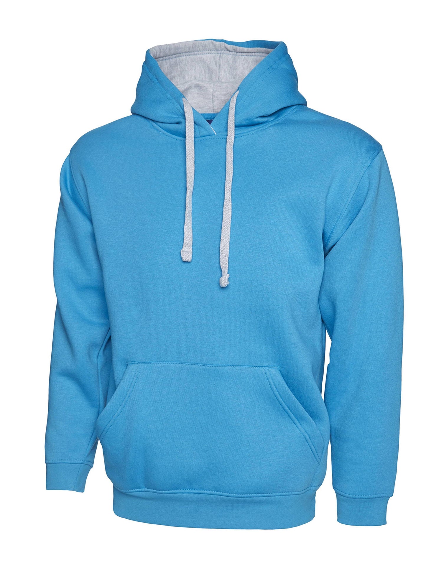 Contrast Hooded Sweatshirt For Women