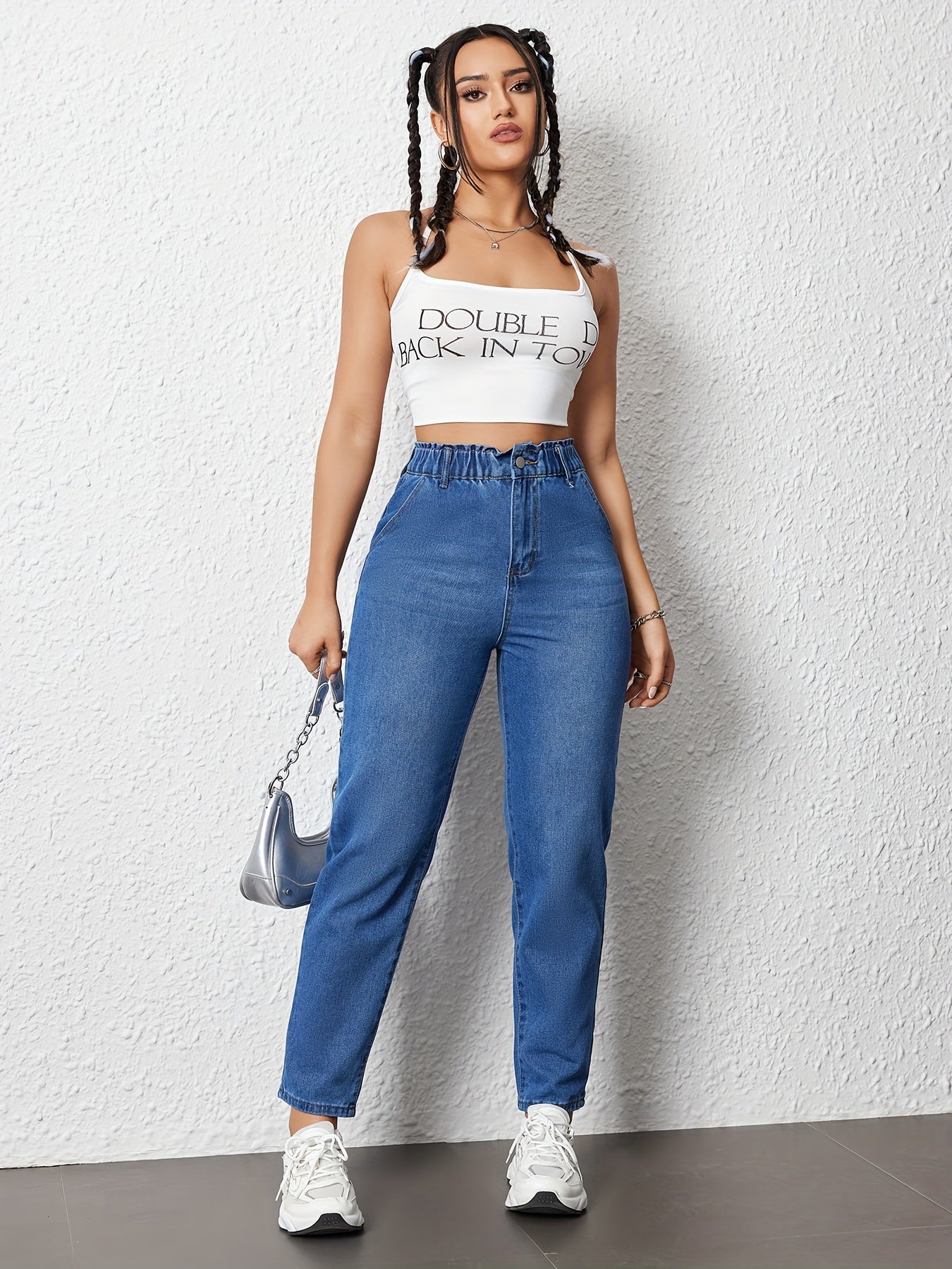Trending High-Waist Jeans for Women