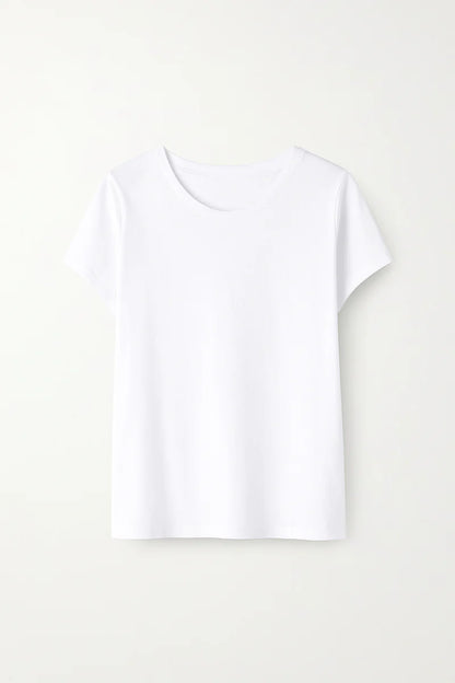 Soft Jersey Tee in Pigment-Dyed Hemp Cotton Mix