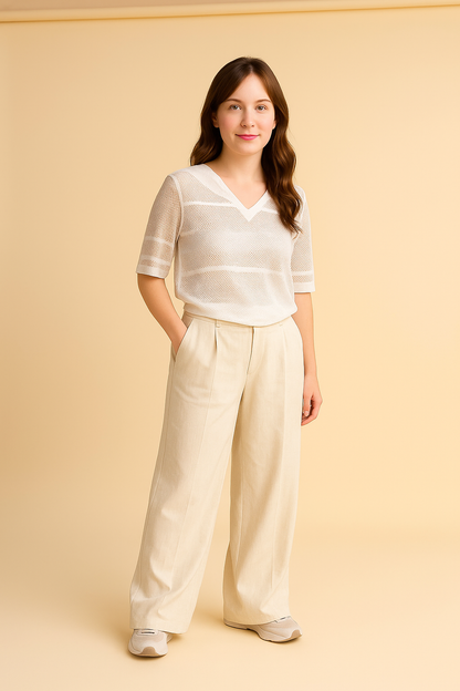 Persuasion Wide Leg Pants For Women